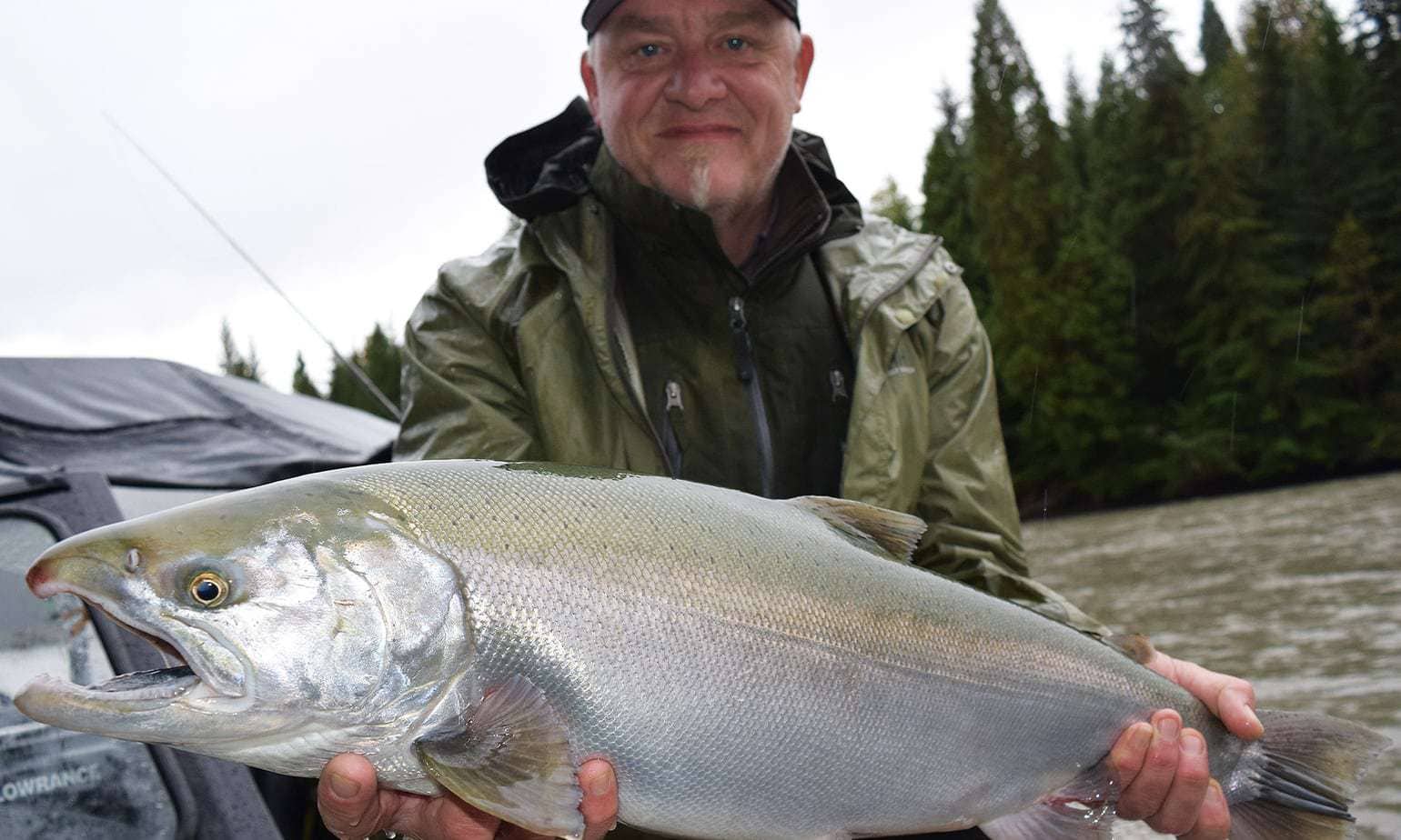 Sølvlaks på krogen