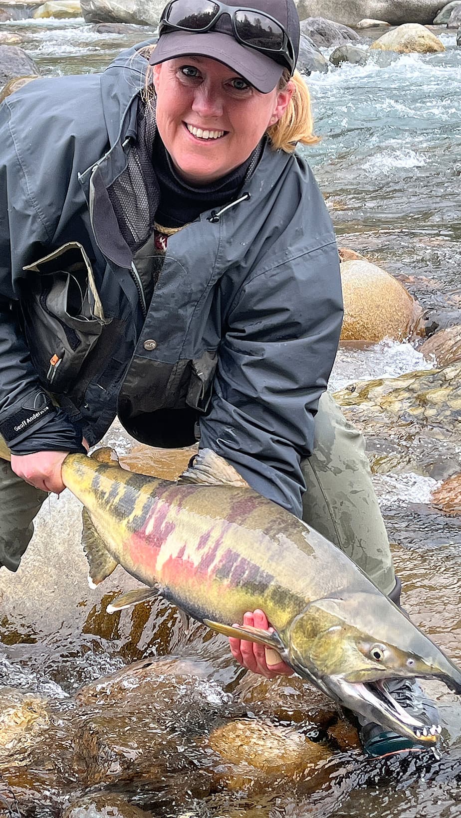 Fiskerejse til Chilliwack efter kongelaks,sølvlaks, Chum og stør med fiskeeventyr (45)