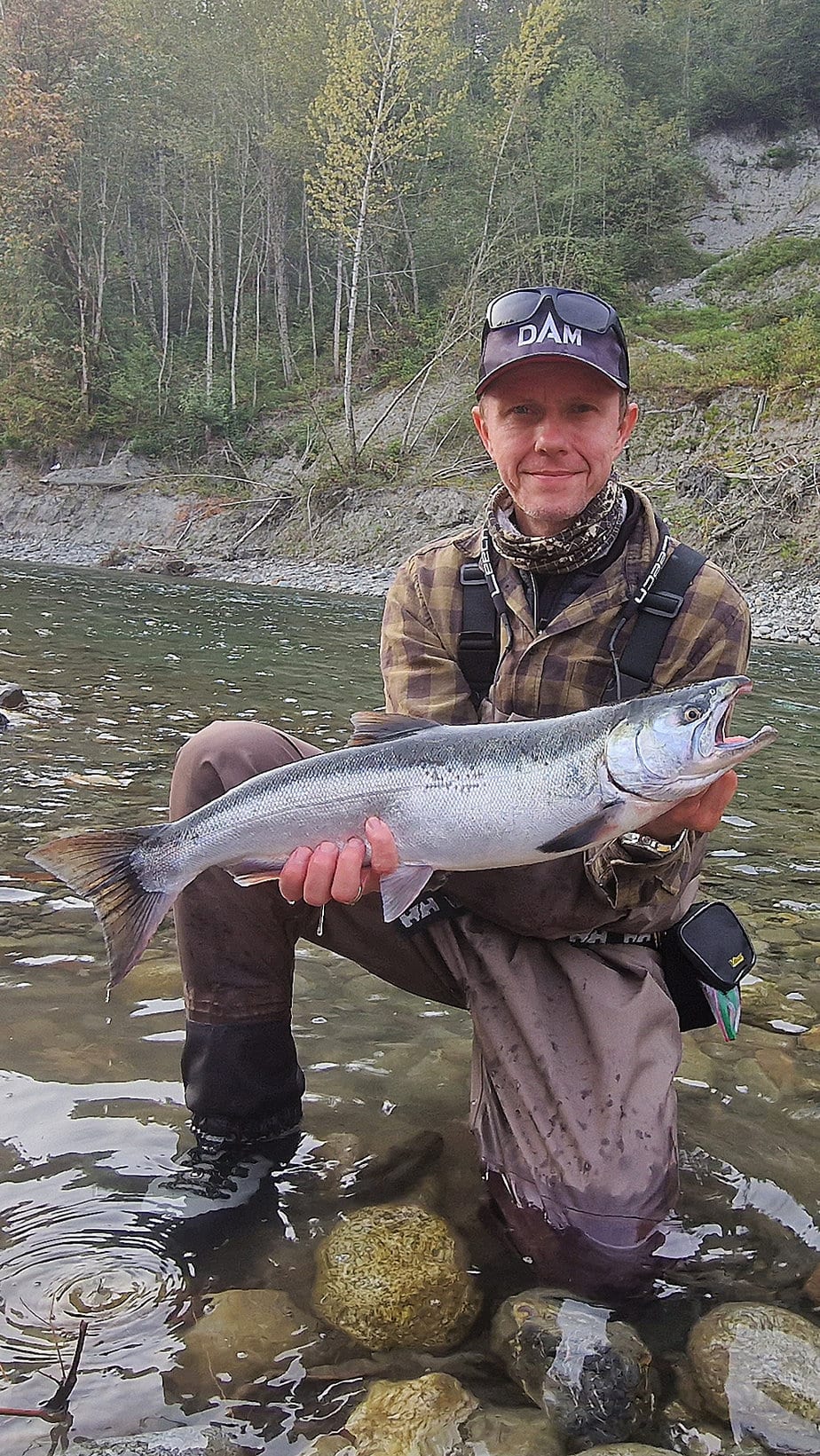 Fiskerejse til Chilliwack efter kongelaks,sølvlaks, Chum og stør med fiskeeventyr