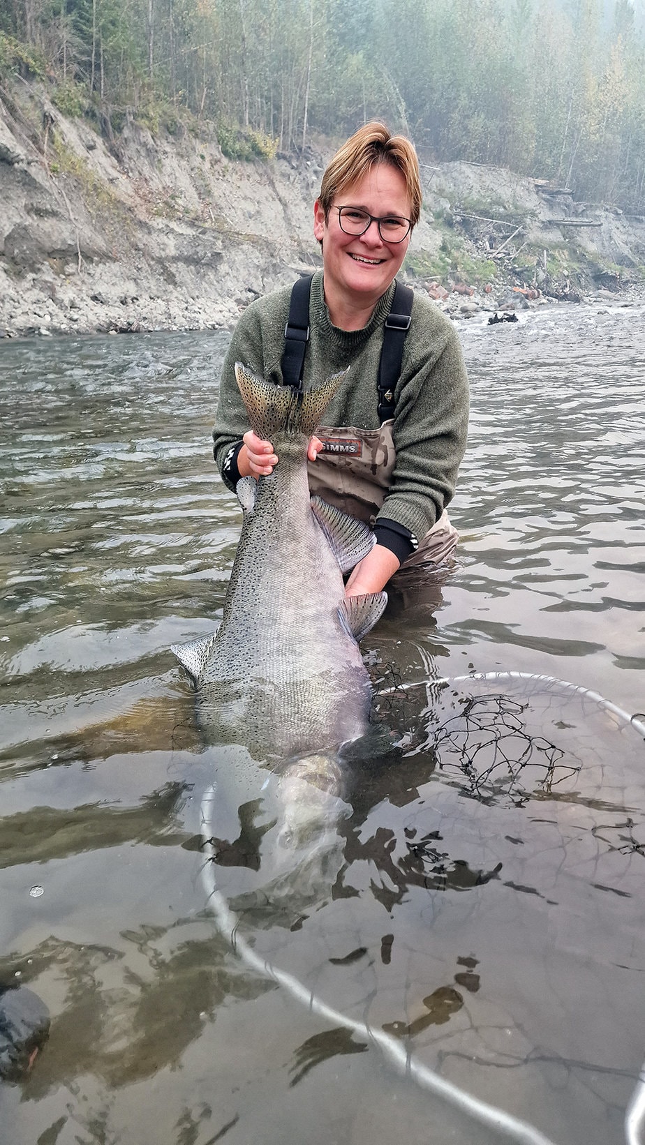 Fiskerejse til Chilliwack efter kongelaks,sølvlaks, Chum og stør med fiskeeventyr